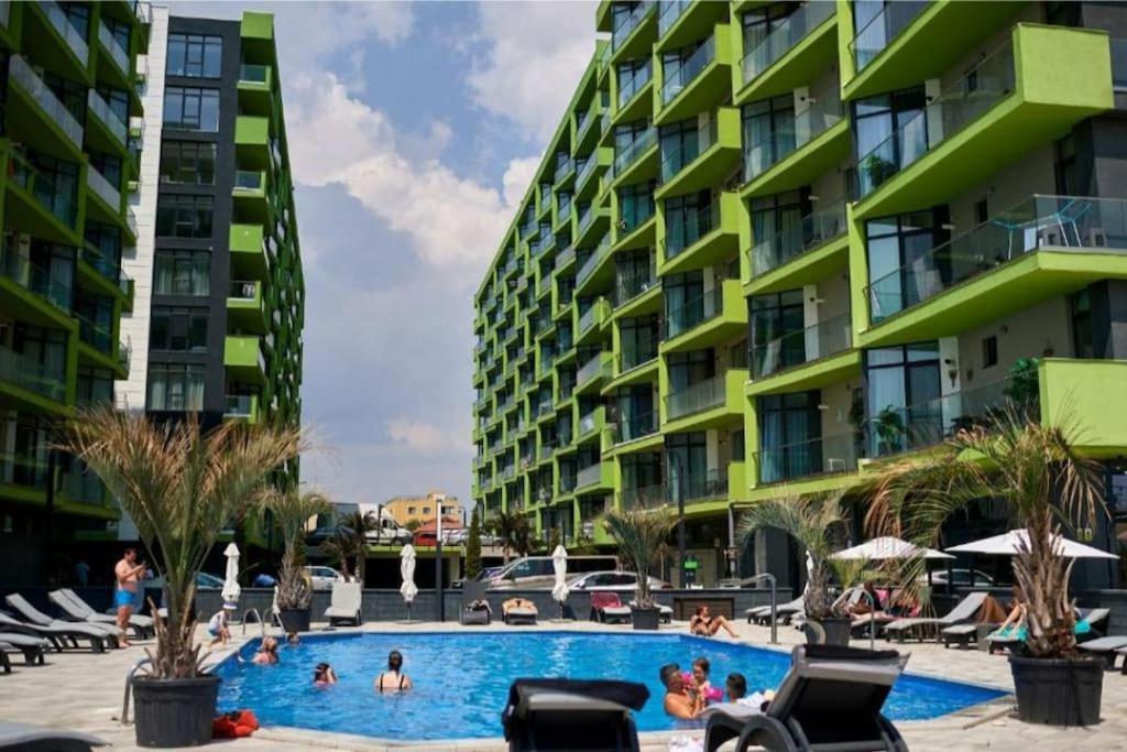 Alezzy Reasort Luxury Apartment 81 Prima Linie La Mare Năvodari Εξωτερικό φωτογραφία